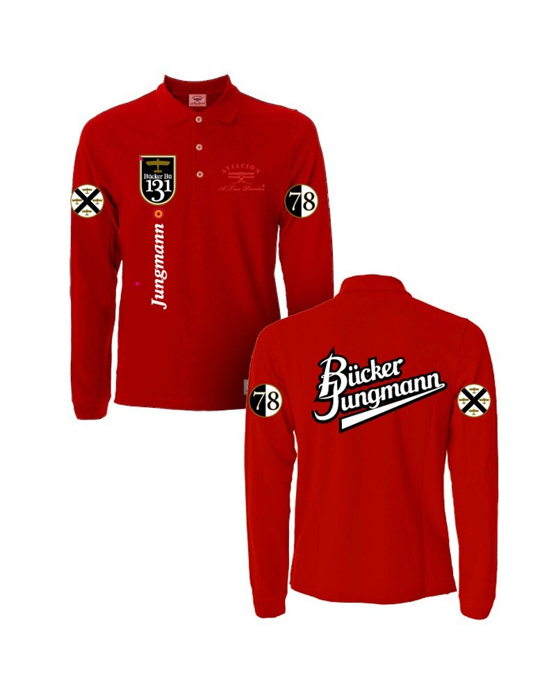 Red Bucker Jungmann Polo Shirt