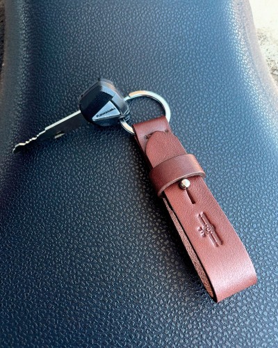 Handmade Leather Keychain