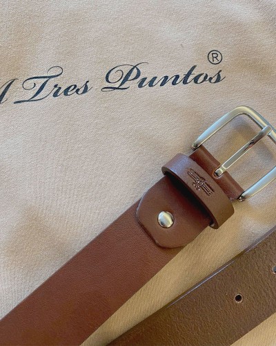 Handmade leather belt