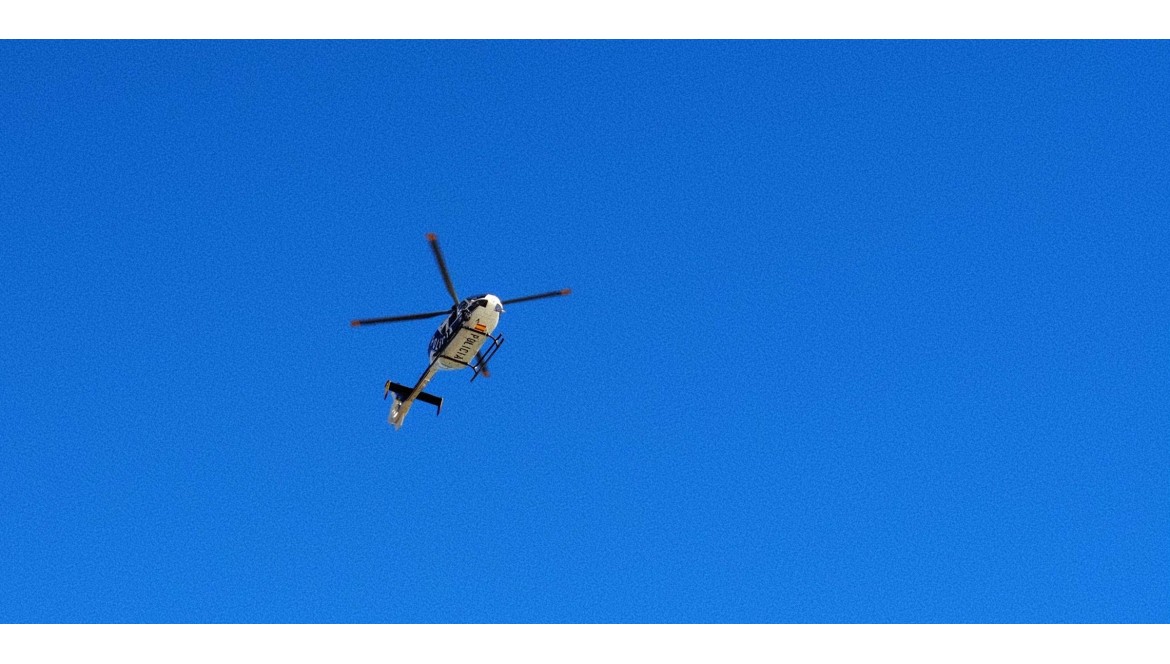 The Mascletà helicopter: an icon in the sky